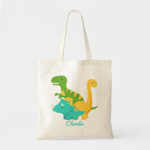Tote Bag Bébé dinosaures mignons Tréx