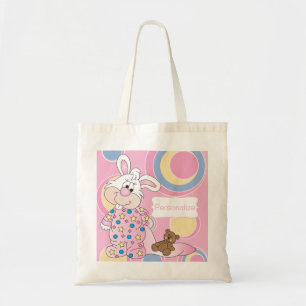 Tote Bag Bébé doux avec points roses