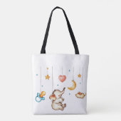 Tote Bag Bébé éléphant mignon (Dos)