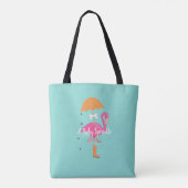 Tote Bag BÉBÉ Faisons Flamingle Flamant Rose Sprinkle Showe (Dos)