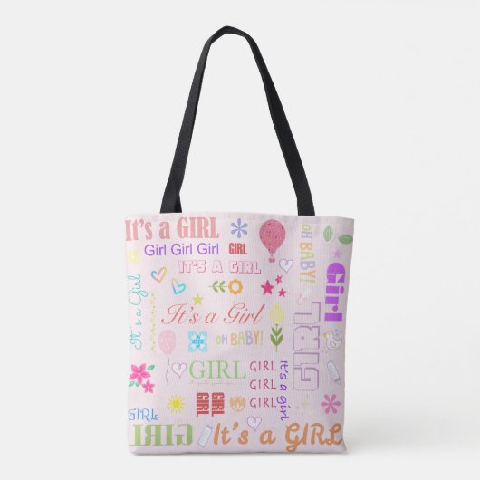 Tote Bag Bébé fille (Dos)