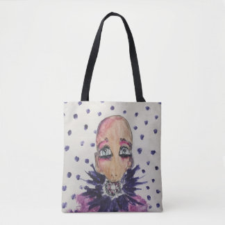 Tote Bag Bébé glamour en violet