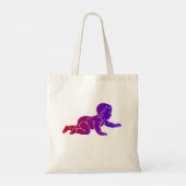 Tote Bag bébé heureux (Dos)