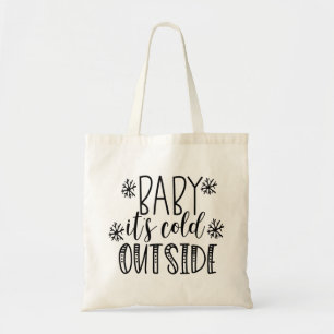 Tote Bag Bébé Il fait froid dehors