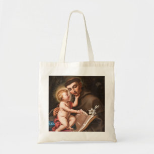 Tote Bag Bébé Jésus Avec Saint Antoine De Padoue