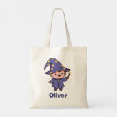Tote Bag Bébé Magicien Mignon Magique (Dos)