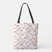 Tote Bag Bébé mignon cerf et famille (Dos)