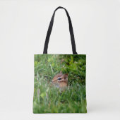 Tote Bag Bébé mignon Chipmunk Animaux sauvages (Devant)