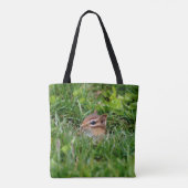 Tote Bag Bébé mignon Chipmunk Animaux sauvages (Dos)