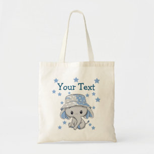 Tote Bag Bébé mignon éléphant garçon