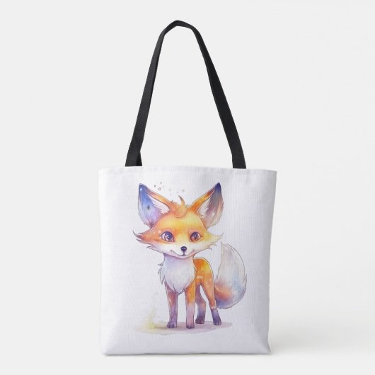 Tote Bag Bébé mignon Fox Épaule Fourre-tout (Dos)