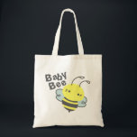 Tote Bag Bébé mignonne Bumble Bee<br><div class="desc">Illustration adorable Baby bee.</div>