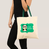 Tote Bag Bébé panda mignon et câlin (Devant (produit))