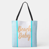 Tote Bag Bébé plage Collection de plage estivale Pattern (Dos)