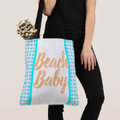 Tote Bag Bébé plage Collection de plage estivale Pattern (De près)