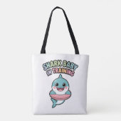 Tote Bag Bébé requin en formation | Enfants (Dos)