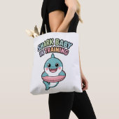Tote Bag Bébé requin en formation | Enfants (De près)