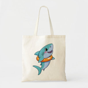 Tote Bag Bébé Requin Mignon Avec Flotteur Enfants