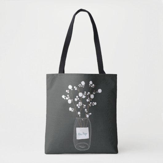 Tote Bag BÉBES BREATH/professeur de COTON (Devant)