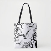 Tote Bag Beccacce maliarde en volo (Devant)