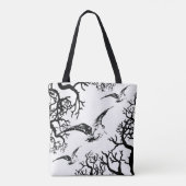 Tote Bag Beccacce maliarde en volo (Dos)