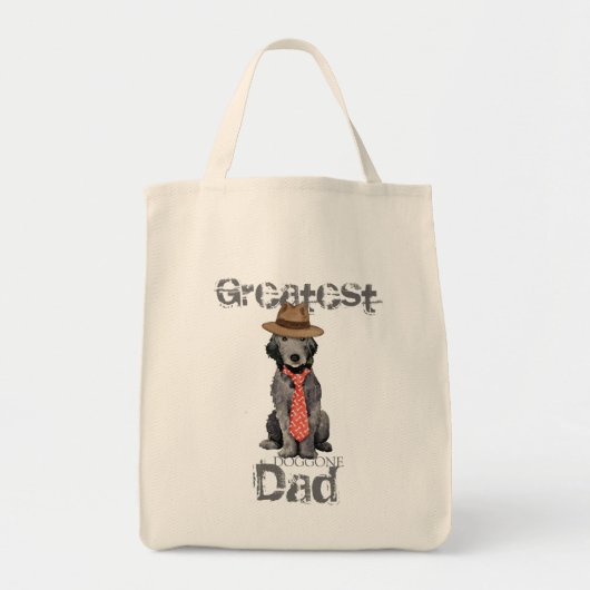 Tote Bag Bedlington Dad (Devant)