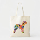 Tote Bag Bedlington Terrier (Devant)