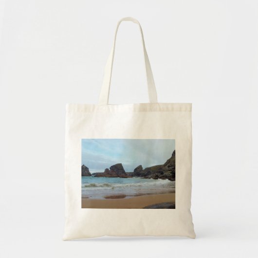 Tote Bag Bedruthan fait un pas Carnewas les Cornouailles (Devant)