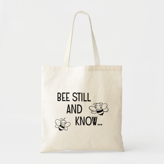 TOTE BAG BEE ENCORE ET SAIS ! (Devant)