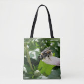 Tote Bag Bee in summer (Devant)