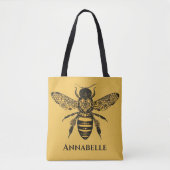 Tote Bag Bee victorienne (Devant)