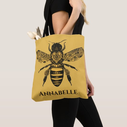 Tote Bag Bee victorienne (De près)