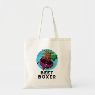 Tote Bag Beet Boxer Funny Beet Pun