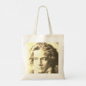 Tote Bag Beethoven À Sepia (Dos)