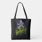 Tote Bag Beetlejus | Assis sur une pierre tombale (Dos)