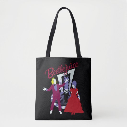 Tote Bag Beetlejus | Beetlejus & Lydia Mariage (Devant)