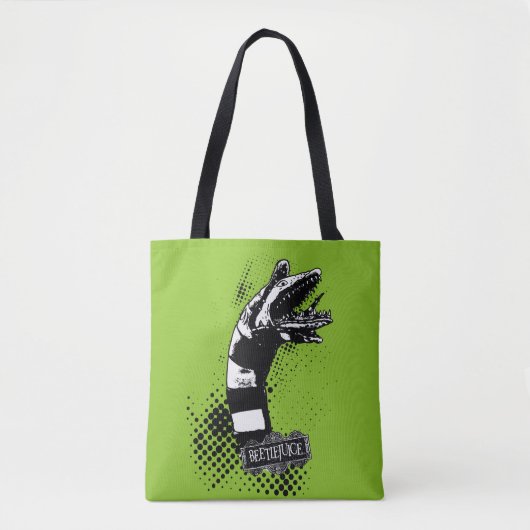 Tote Bag Beetlejus | Illustration du ver de sable (Devant)