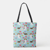 Tote Bag Beignet Fourre-tout de beagle (Dos)