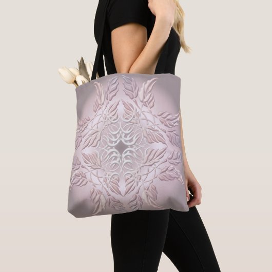 Tote Bag Bel élément décoratif de feuille (De près)