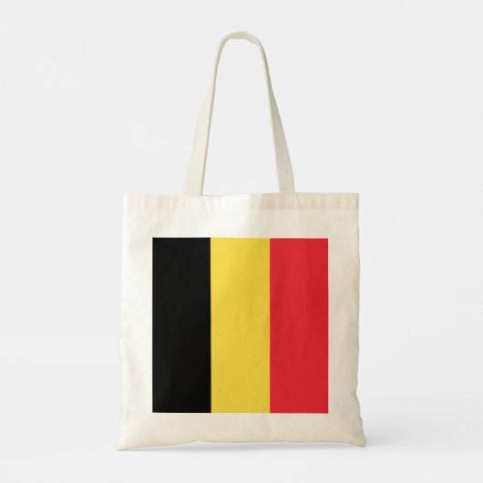 Tote Bag Belgium Flag (Dos)