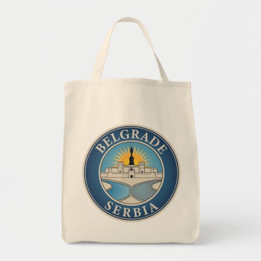 Tote Bag Belgrade Serbie Europe de l'Est (Devant)