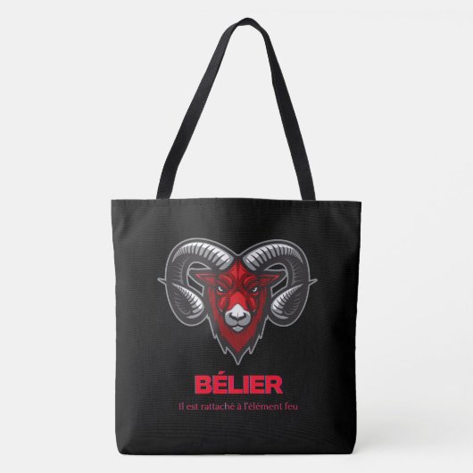Tote Bag Bélier (Voorkant)