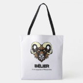 Tote Bag Bélier (Devant)