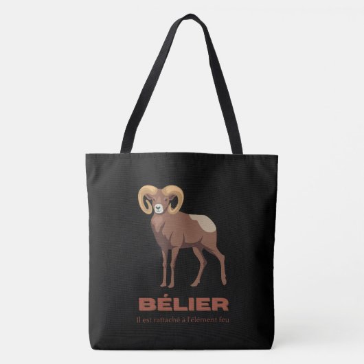 Tote Bag Bélier (Voorkant)
