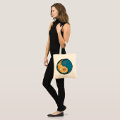 Tote Bag Bélier & Coq d'Eau (Devant (modèle))