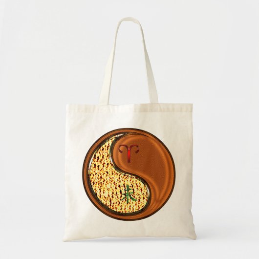 Tote Bag Bélier et chèvre (Devant)