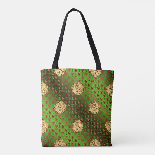 Tote Bag Bélier et chèvre (Dos)