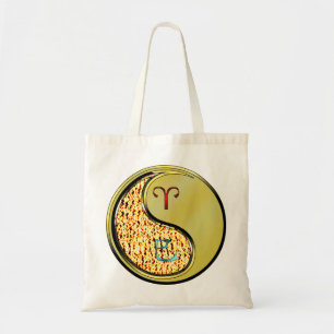 Tote Bag Bélier et serpent métallique