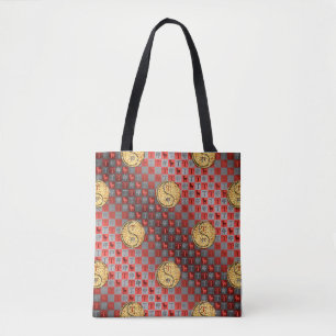Tote Bag Bélier & Lapin de Feu