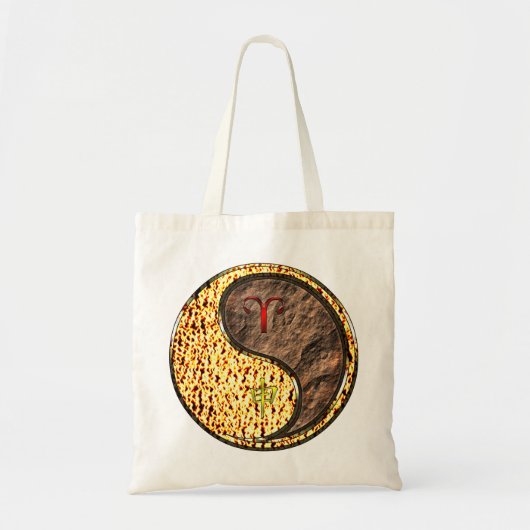 Tote Bag Bélier & Singe de Terre (Devant)